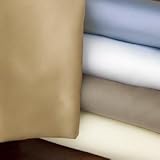 600 Sateen Egyptian Cotton Cal King Sheet Set Fog Blue
