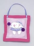 Mullins Square Tooth Fairy Pillows Boy or Girl (Cheerleader)