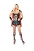 Sexy Halloween Costumes Adult Brown Xena Roman Greek Warrior Princess Historical Part...