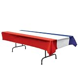 Patriotic Tablecover (red, white, blue) Party Accessory  (1 count) (1/Pkg)