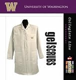 Washington Huskies Long Lab Coat from GelScrubs