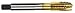 Morse Cutting Tools 94567 Oversize ShearTap, High-Speed Steel, Titanium Nitride Finish, Plug Style Type, H11 Pitch Diameter, 3 Flutes, 1/2"-13 Size