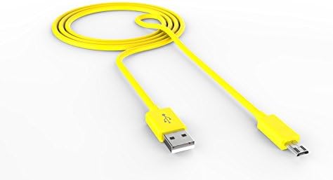 xKable USB 2.0 [High Speed] Micro USB SYNC Data Charging Cable and Dual Port Wall Charger 2.1Amp , 1.5 Amp for PadFone infinity Asus PadFone infinity ,Asus MeMO Pad HD 7 ,Asus Fonepad ,Asus VivoTab Smart ,Asus Fonepad 7 Tablet ,Asus MeMO 171 ,Asus FonePad 7 FE170CG ,Asus PadFone E ,Asus Fonepad Note FHD 6 ,Asus Transformer Pad TF103C ,3 Feet Yellow