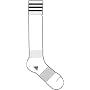 adidas 3-Stripes II Soccer Sock