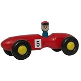 Wooden Touring Race Car: Red