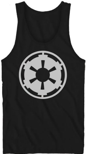 Star Wars Empire Logo Men's BlackTank Top Shirt