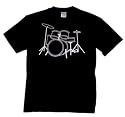 Drumming T-shirt Drum Set Design Retro New S-4XL