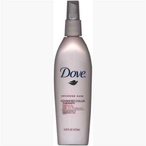 Dove Advanced Care Color Therapy Hairspray for Lightened or Highlighted Hair, with Uv Protectant, 9.25 Oz (Pack of 6)