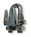 Dayton 2VKG6 Wire Rope Clip, Stainless Steel, 1/8 In