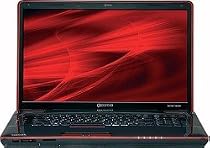 Toshiba Qosmio X505-Q830 18.4-Inch Gaming Black/Red Laptop - 3 Hours 40 Minutes of Battery Life (Windows 7 Home Premium)