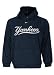 New York Yankees Youth Tackle Twill Hooded Sweatshirt