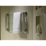 Thermique 24" Wall-Mounted Glass Towel Warmer w/ Timer - Polished Chrome