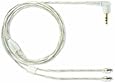 Shure EA46CLS 46-Inch Clear Detachable Earphone Cable with Silver MMCX Connection for SE846 Earphones