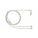 Shure EA46CLS 46-Inch Clear Detachable Earphone Cable with Silver MMCX Connection for SE846 Earphones