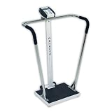 Detecto Portable High Capacity Digital Scale 800x.2lb 360X.1KG Platform 24x24x1.75in Wrap Around Handrails - Detecto 6856
