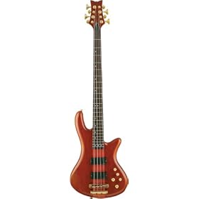 Schecter Stiletto Studio-8 Electric Bass (8 String, Left Handed, Honey Satin)
