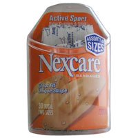 3M Nexcare Active Brights Flexible Foam Bandages, Assorted Sizes - 30 Ea
