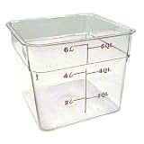 CamSquare Food Container 6 Qt. Clear
