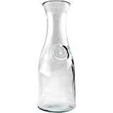 Glass Water or Wine Carafe - 1 Liter