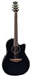 Ovation CC24 Celebrity Cutaway Acoustic Electric Guitar (Black)