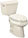 Read Kohler K-3519-47 Highline Classic Comfort Height Elongated 1.0 gpf Toilet with Left-Hand Trip Lever, Less Seat, Almond Details Kohler K-3519-47 Highline Classic Comfort Height Elongated 1.0 gpf Toilet with Left-Hand Trip Lever, Less Seat, Almond