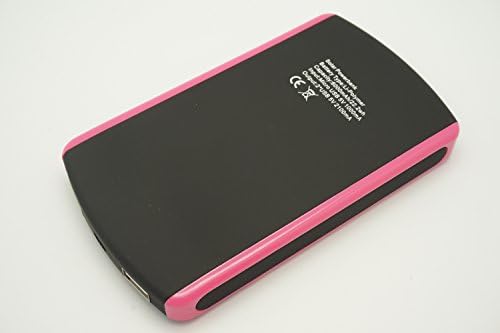 Faddist Solar Panel Charger 6000mah Rain-resistant Dirt/shockproof Dual USB Port Portable Charger Fits Most Usb-charged Devices ... (Pink)