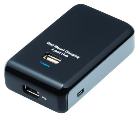 USB 4-PORT WALL CHARGER SMART HUB