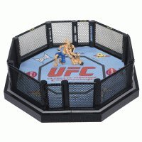 UFC Ultimate Fighting Jakks Pacific DELUXE Ring Official Scale Octagon