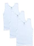Jack & Jill Underwear Girls Top Camisole - 3 Pack - White