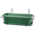 Balcony Trough Set - Dark Green