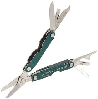 Leatherman 64350101K MULTI-TOOL, MICRA, GREEN ALUMINUM