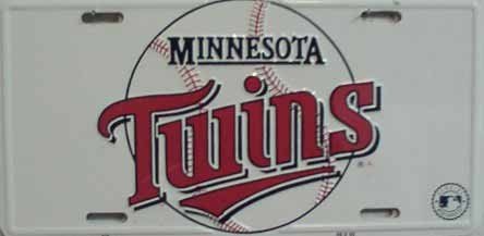 LP - 610 Minnesota Twins MLB Baseball License Plate - 679