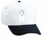 White Cap with "black and white", floating, geography, balloon, Earth, world, spherical, globe, planet, orb