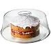 from Drinkstuff Plastic Cake Dome - 30cm | Plastic Handled Cake Dome, Cake Cover, Food Cover, Plate Cover