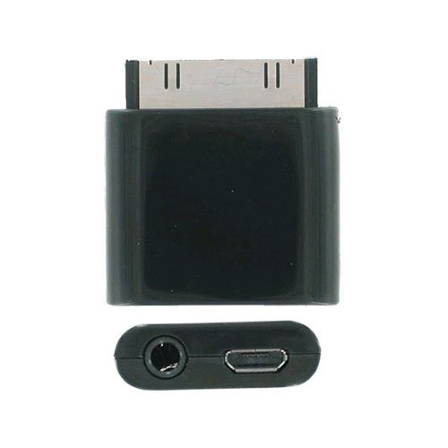Micro USB Line Out Adapter Connector for Apple iPhone 3G 3GS iPhone 4 iPad 2 iPod