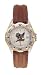 Milwaukee Brewers All Star Ladies Black Leather Strap Watch