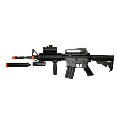 Well M16 RIS Electric Airsoft Machine Gun AEG