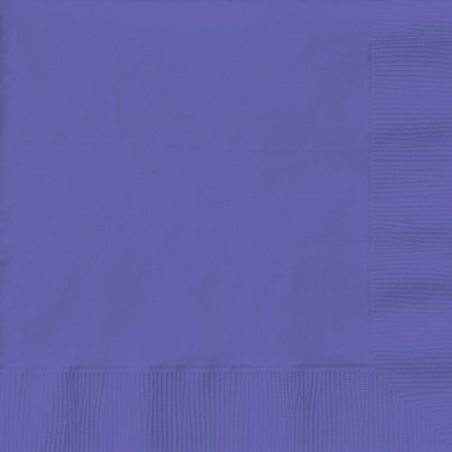 Beverage Napkin 50-Pack: Purple