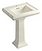 Read Kohler 2238-1-47 Memoirs Pedestal Sink Details Kohler 2238-1-47 Memoirs Pedestal Sink