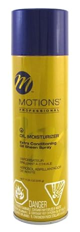 Motions Oil Moisturizer Extra Conditioning Sheen Spray 11.25 oz. (Case of 6)