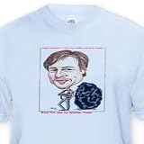 Brad Pitt And His Brother Prune - Light Blue Infant Lap-Shoulder Tee (18M)