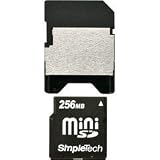 SimpleTech 256MB Mini Secure Digital (miniSD Card)