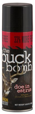 Buck Bomb MM-BB-DE-33 Deer Hunting Scent, Doe In Estrus Urine, 6.65-oz. Spray