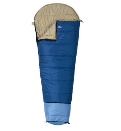 Kelty Extender Junior Youth 30-Degree Sleeping Bag (True Blue)