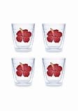 Tervis Tumblers - Flower - Hibiscus - 12 oz Tumbler - set of 4 - B000Z4IQOI