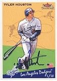 Tyler Houston, Los Angeles Dodgers, 2002 Fleer Tradition Autographed Card