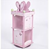 Levels of Discovery Sugar Plum Revolving Bookcase