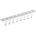 CapitolBrand SP0085 Polypropylene 150 microliter Low Profile PCR Strip Tube, without Caps with Labeled End Tabs (Case of 120 Strips)