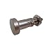 GN 617.1-NI Series Stainless Steel Lock-Out Type Metric Size Indexing Plunger with Stainless Steel Pull Knob, with Lock Nut, M16 x 1.5mm Thread Size, 26mm Thread Length