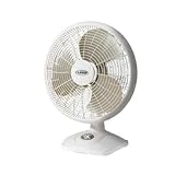 Lasko #2506 16 table fan, white